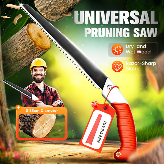 🍃50% OFF🪵Lightweight And Sharp Universal Pruning Saw With Sheath