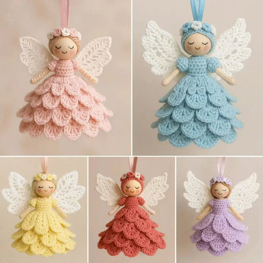 🏆Flash Sale⚡ 50K+ SOLD! Almost Gone-💥🎁Crochet your own angel – Complete craft DIY