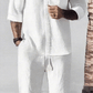 Men's Trendy Cotton Linen Top & Pants Two-Piece Set🎉BIG SALE-50% OFF