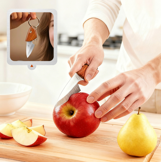 [Creative Gift Buy 1 Free 1] Stainless Steel Fruit Pocket Knife