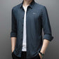 Men's Classic Wrinkle-Free Striped Shirt