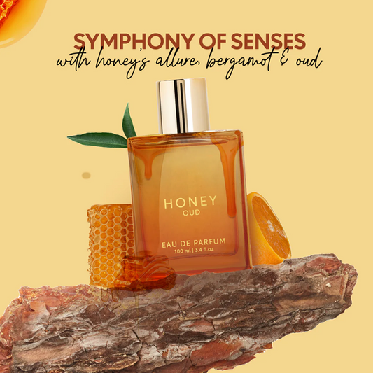 🔥While Supplies Last 60% OFF!🎉 Honey OUD Perfume（Wild black honey extract + century-old ebony essential oil）