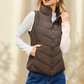 ⏳ Limited time 60% OFF! 💥Women's Warm Stand Collar Vest